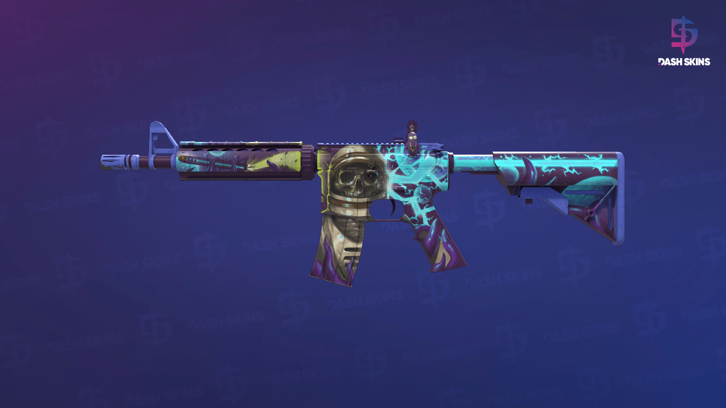 M4A4 | Desolate Space (Field-Tested) Screenshot Playside