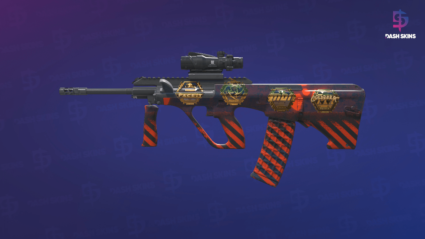 Souvenir AUG | Radiation Hazard (Factory New) Screenshot Playside