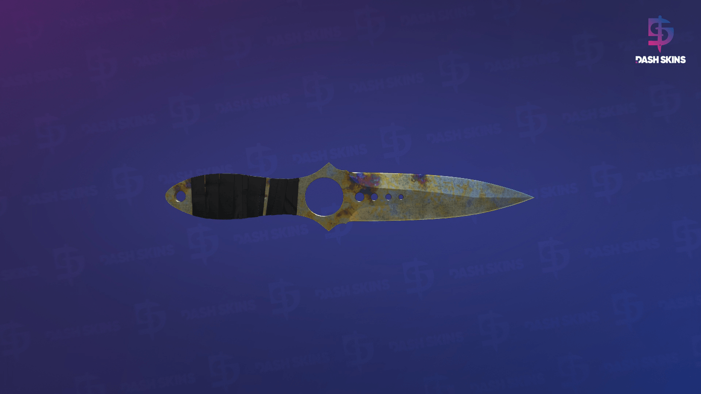 ★ Skeleton Knife | Case Hardened (Well-Worn) Screenshot Playside
