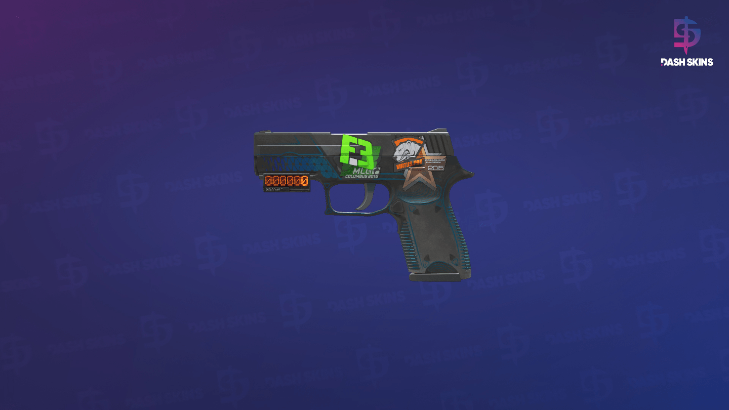 StatTrak™ P250 | Valence (Battle-Scarred) Screenshot Playside