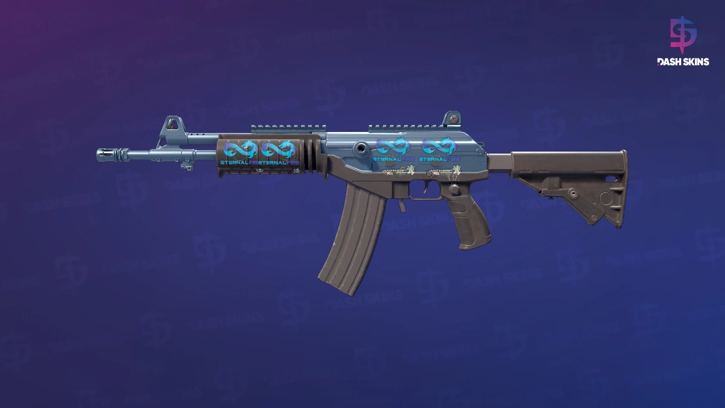 Galil AR | Blue Titanium (Factory New) Screenshot Playside