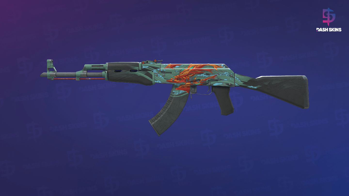 AK-47 | Aquamarine Revenge (Field-Tested) Screenshot Playside