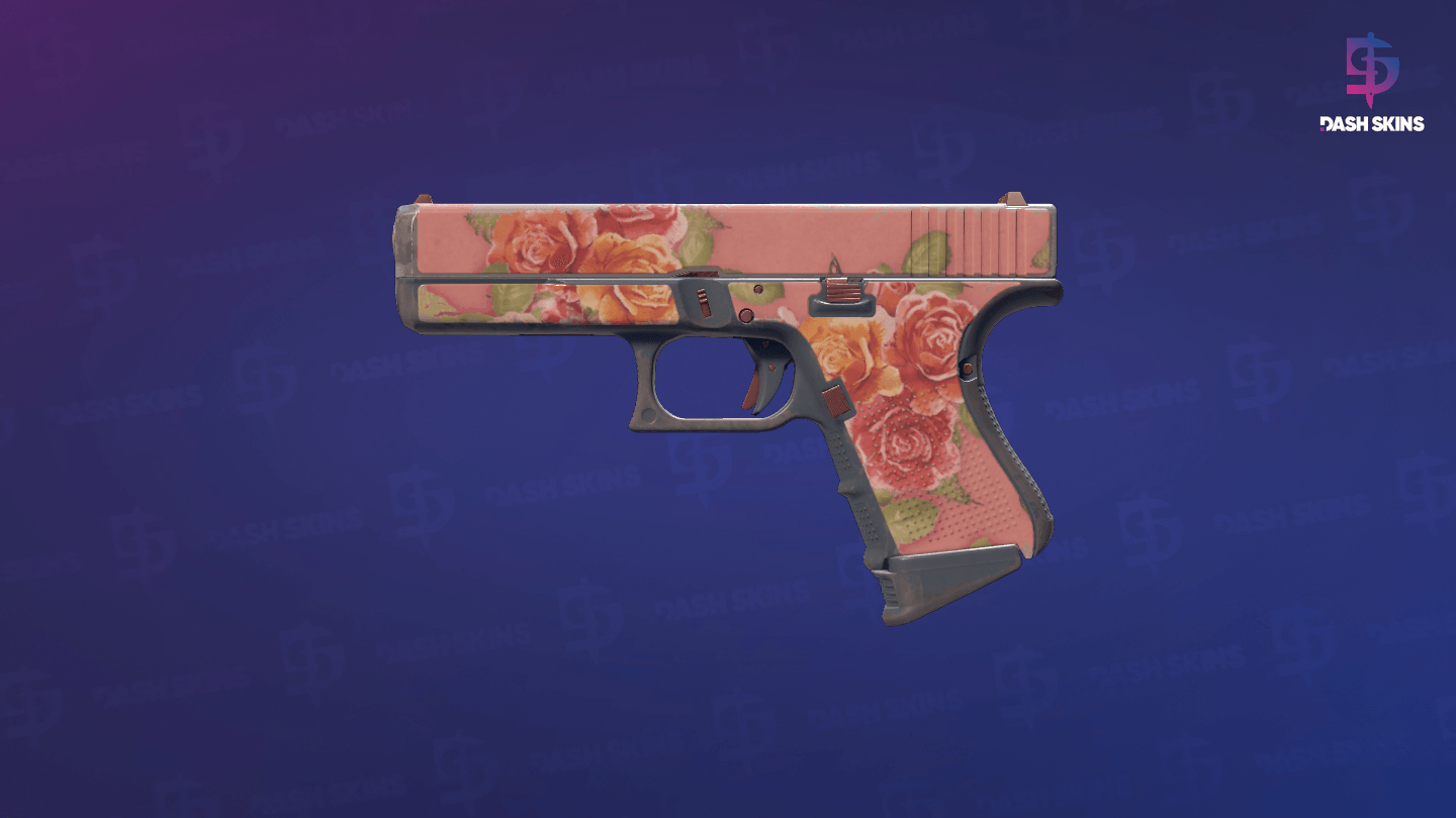 Glock-18 | Coral Bloom (Field-Tested) Screenshot Playside