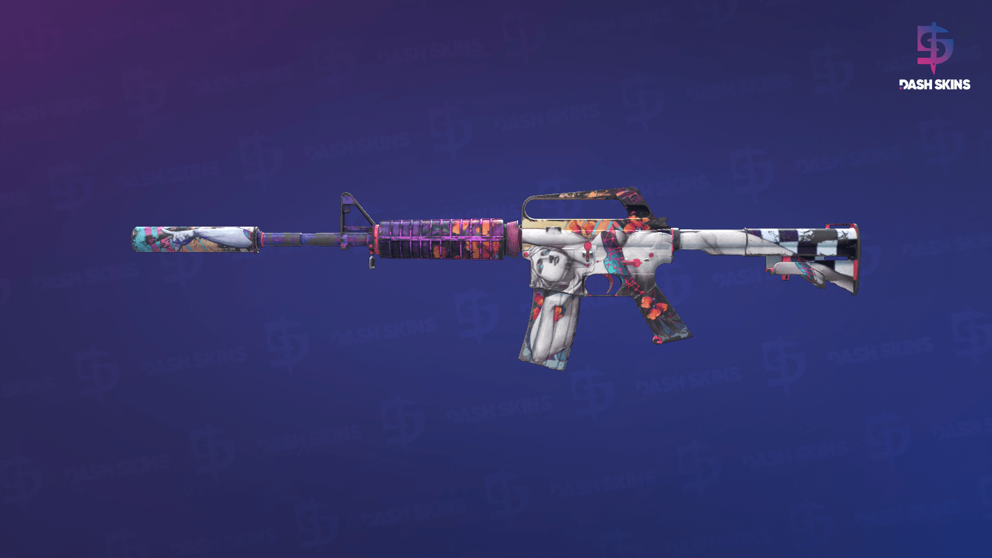 M4A1-S | Vaporwave (Field-Tested) Screenshot Playside