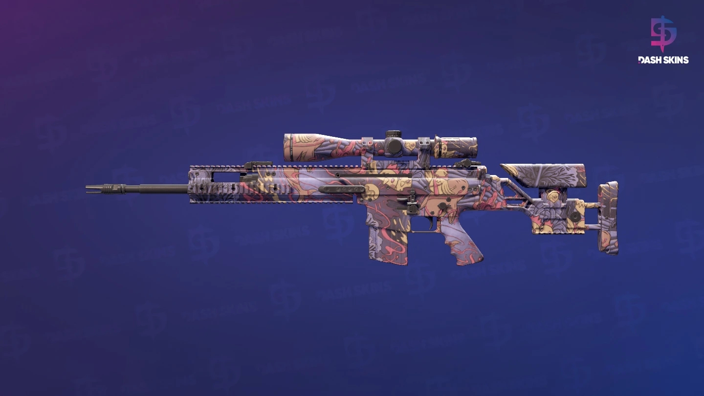 SCAR-20 | Poultrygeist (Factory New) Screenshot Playside