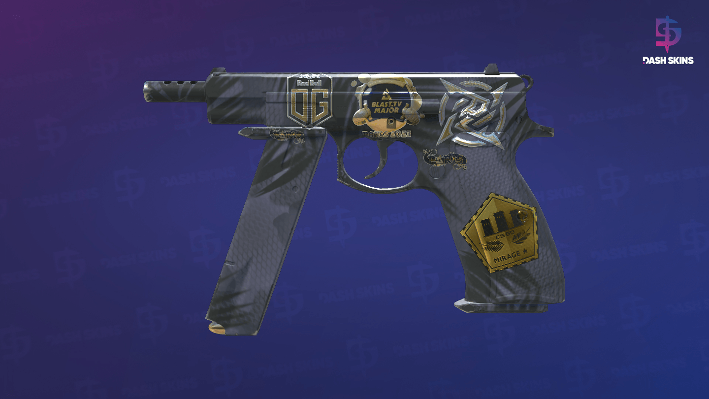 Souvenir CZ75-Auto | Midnight Palm (Factory New) Screenshot Playside
