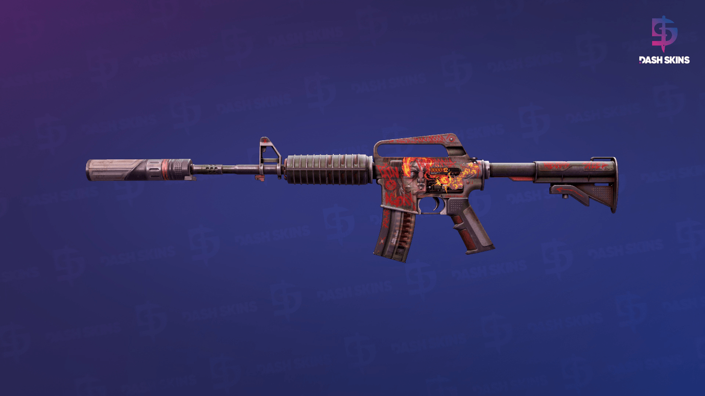 StatTrak™ M4A1-S | Night Terror (Field-Tested) Screenshot Playside