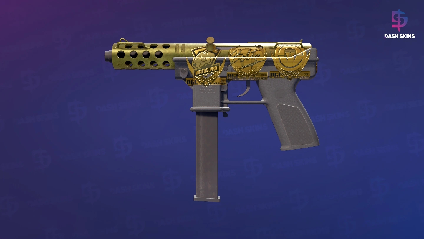 Souvenir Tec-9 | Brass (Field-Tested) Screenshot Playside