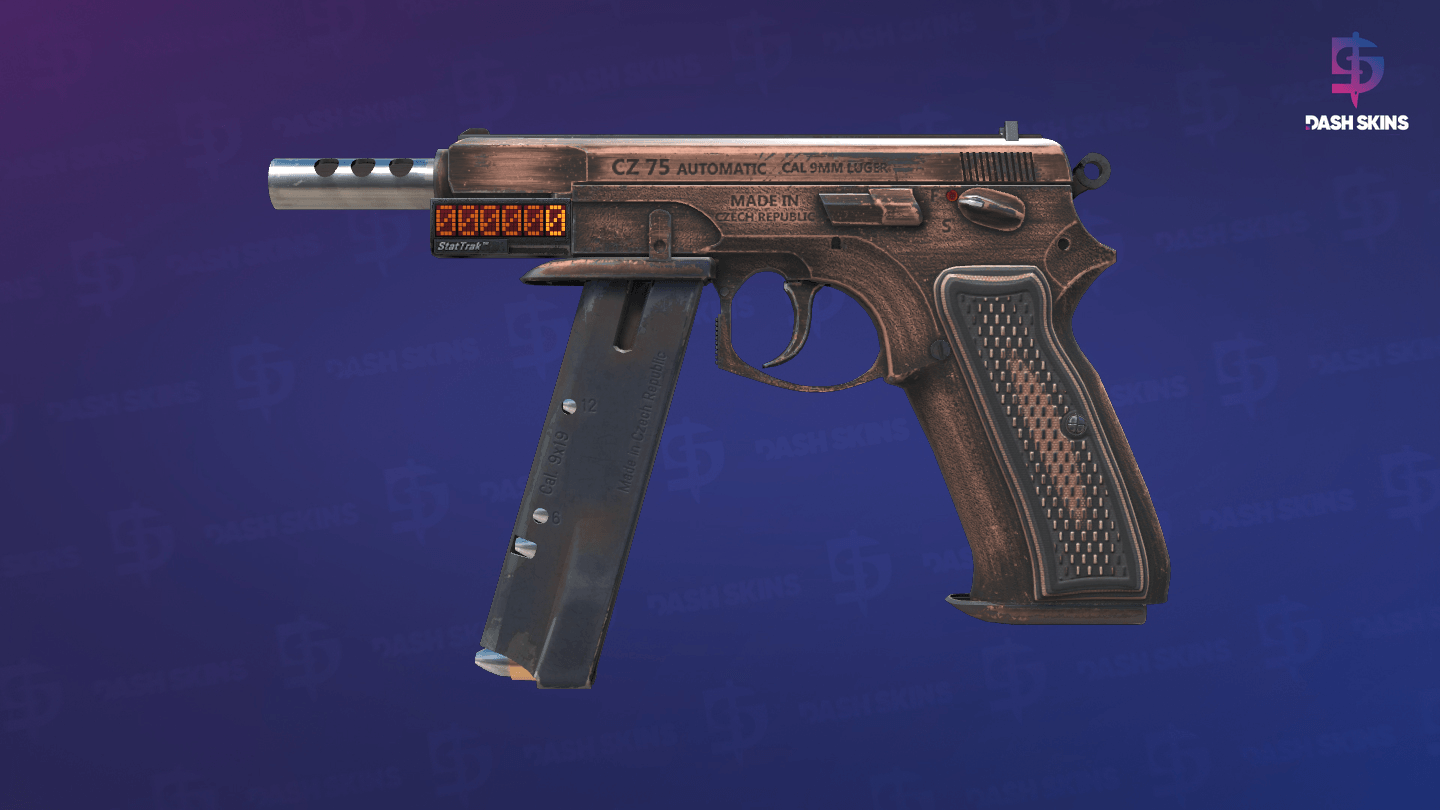 StatTrak™ CZ75-Auto | Distressed (Field-Tested) Screenshot Playside