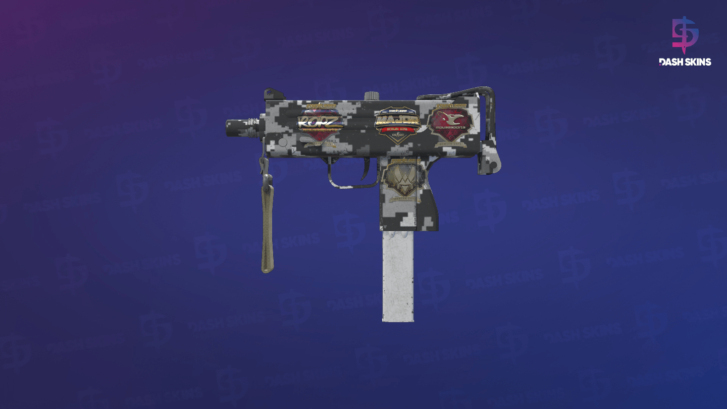 Souvenir MAC-10 | Urban DDPAT (Field-Tested) Screenshot Playside