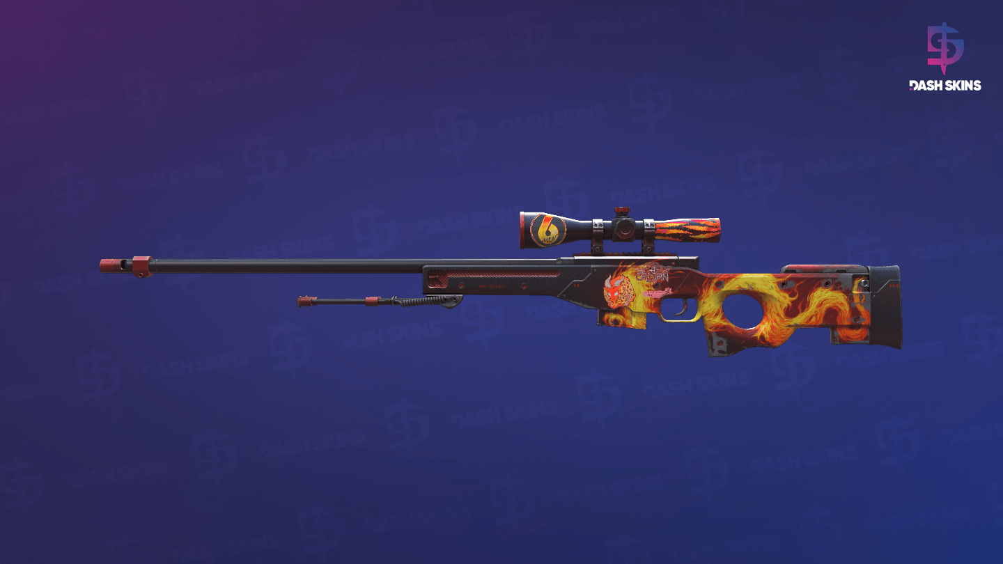 AWP | Wildfire (Field-Tested) Screenshot Playside