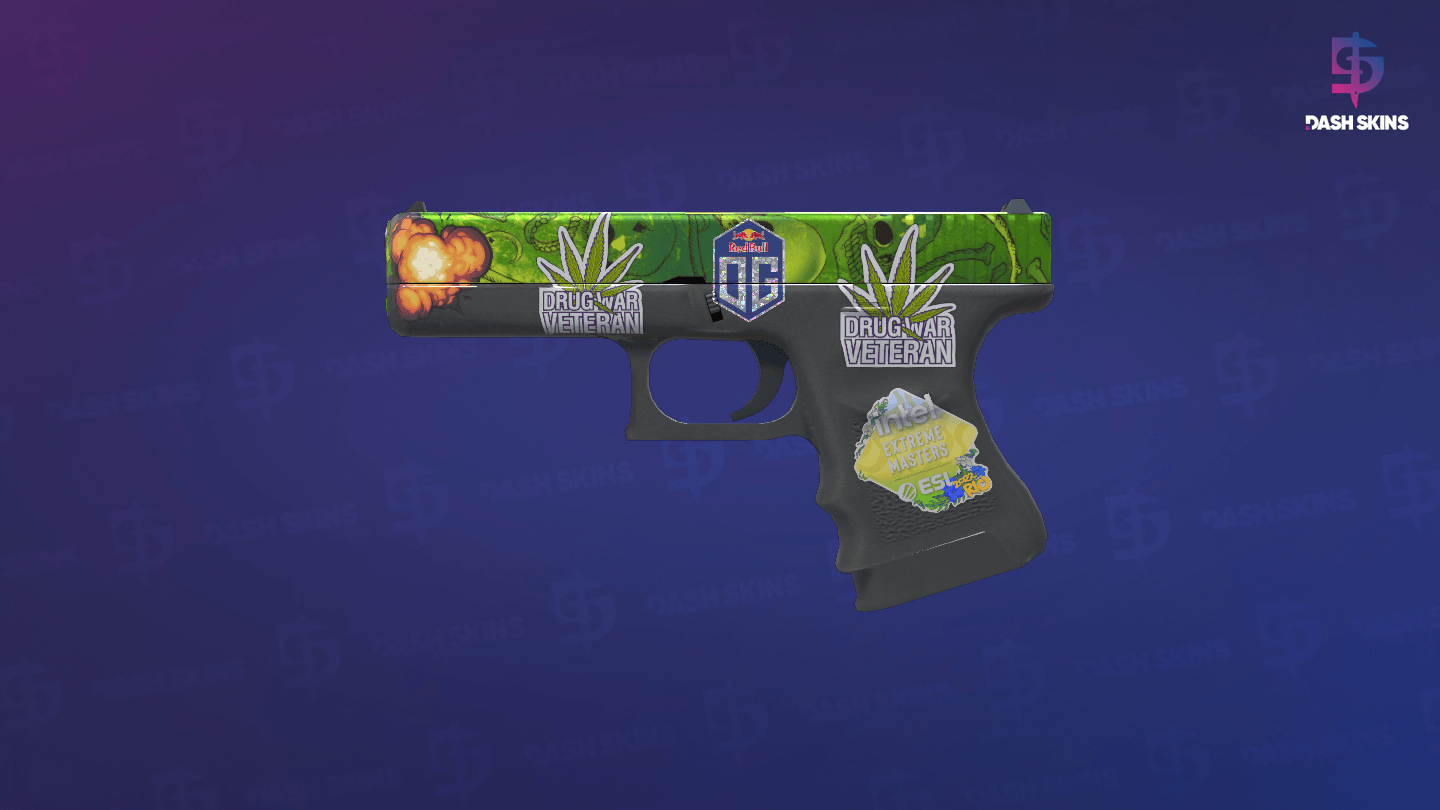 Glock-18 | Nuclear Garden (Minimal Wear) Screenshot Playside
