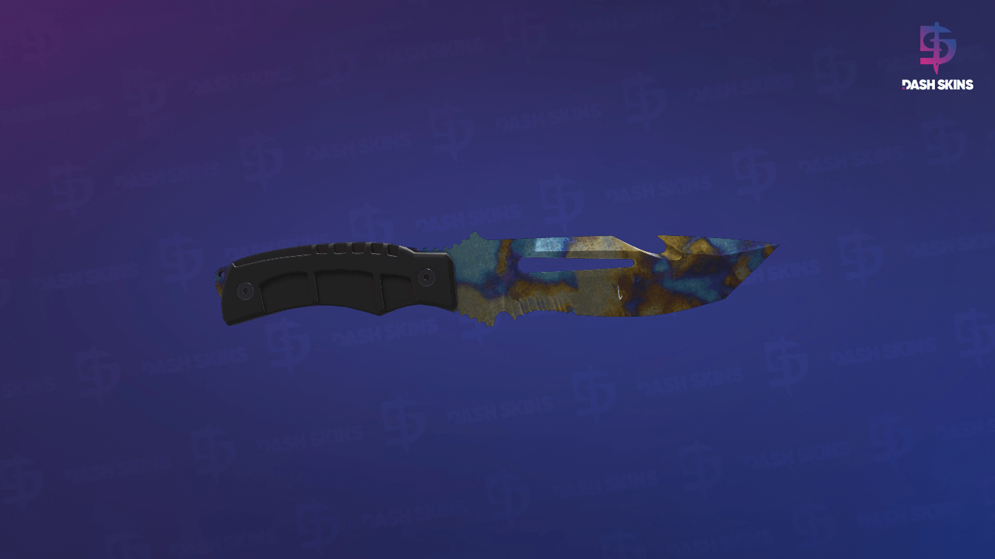 ★ StatTrak™ Survival Knife | Case Hardened (Well-Worn) Screenshot Playside