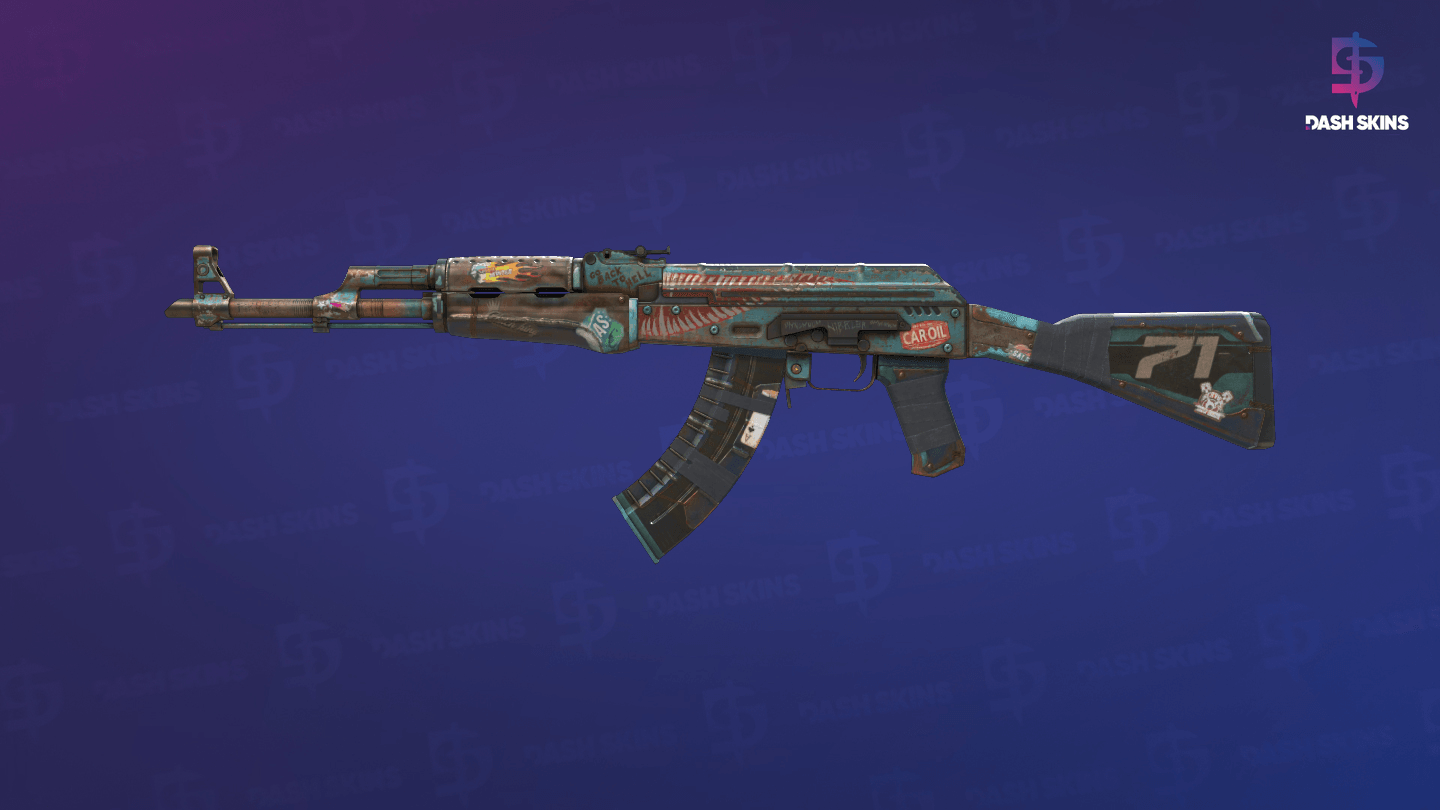 AK-47 | Rat Rod (Battle-Scarred) Screenshot Playside