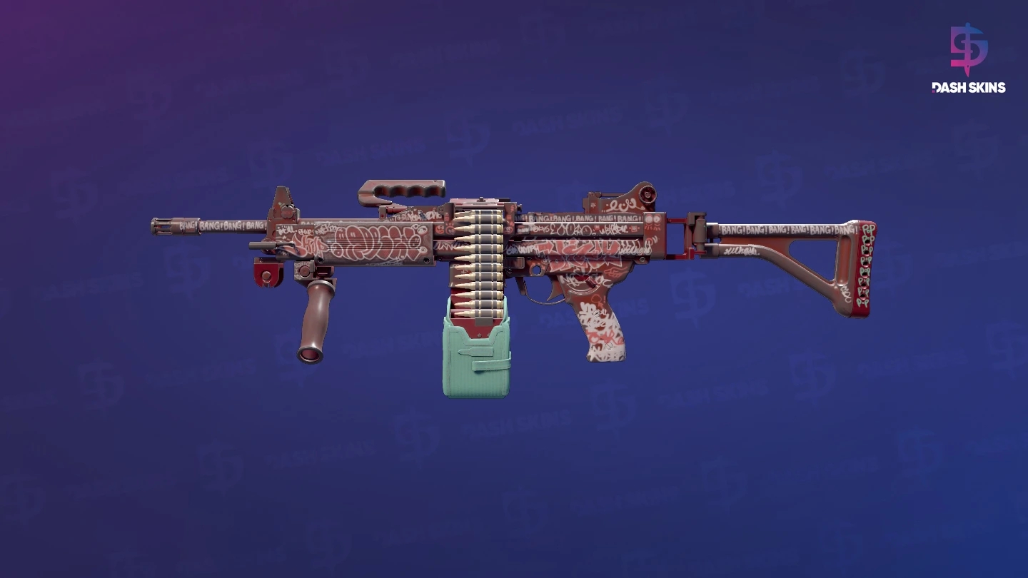 Negev | Wall Bang (Factory New) Screenshot Playside