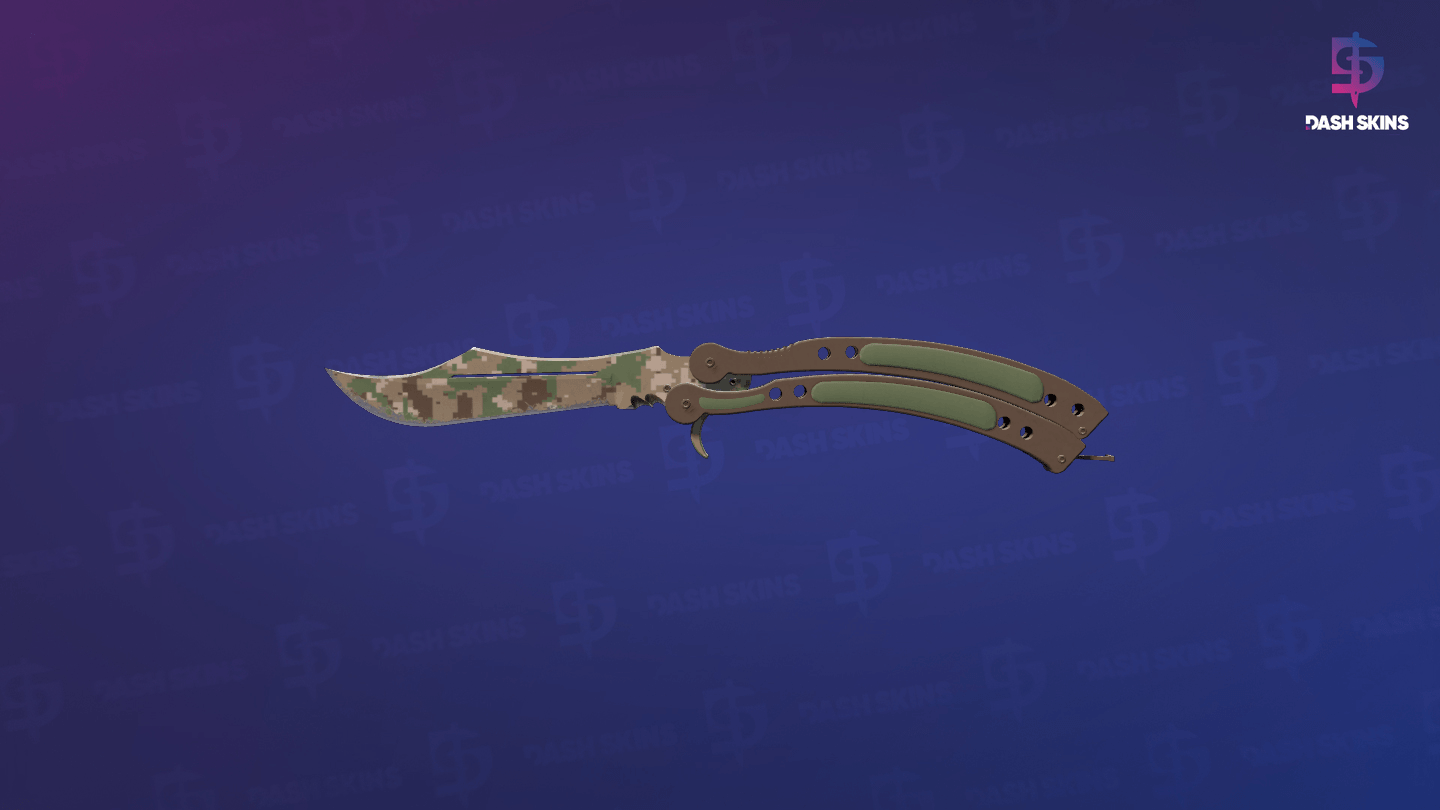 ★ Butterfly Knife | Forest DDPAT (Field-Tested) Screenshot Playside