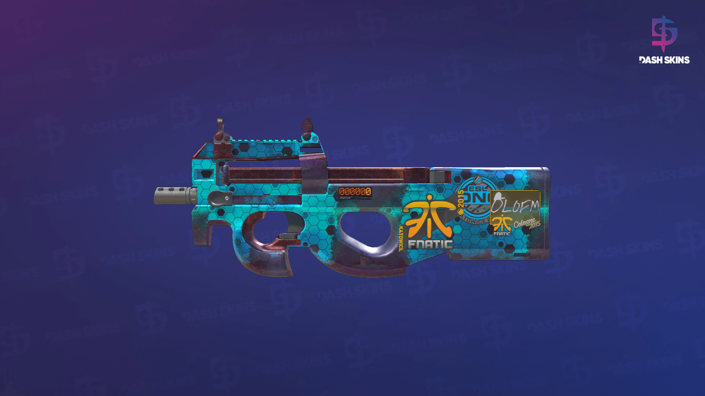 StatTrak™ P90 | Module (Minimal Wear) Screenshot Playside