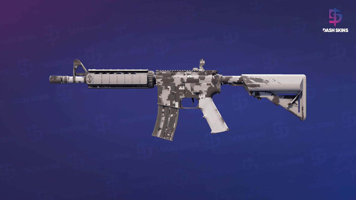M4A4 | Urban DDPAT (Minimal Wear) Screenshot Playside