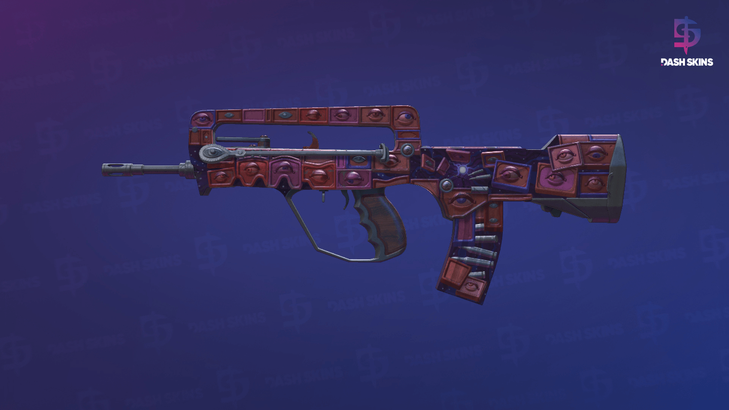 FAMAS | Rapid Eye Movement (Well-Worn) Screenshot Playside