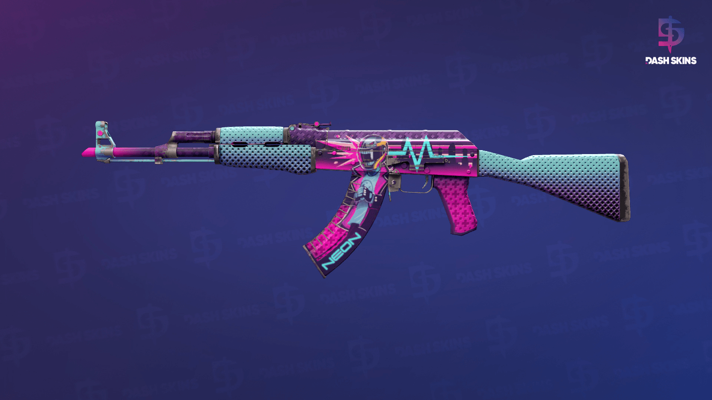 AK-47 | Neon Rider (Field-Tested) Screenshot Playside