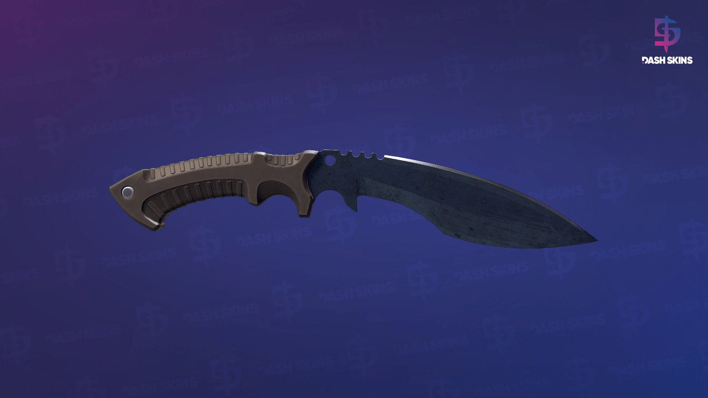 ★ Kukri Knife | Blue Steel (Minimal Wear) Screenshot Playside