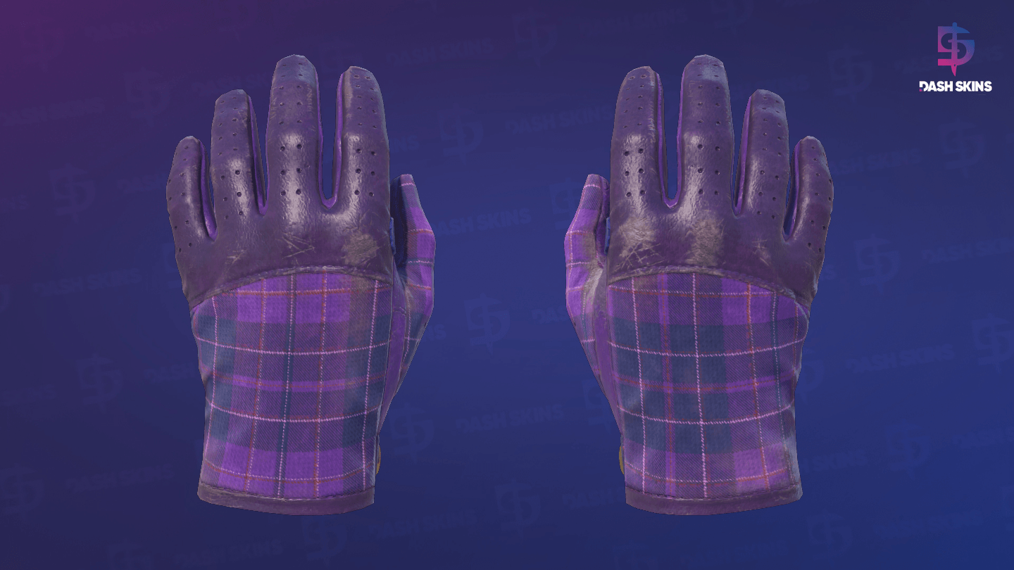 ★ Driver Gloves | Imperial Plaid (Well-Worn) Screenshot Playside