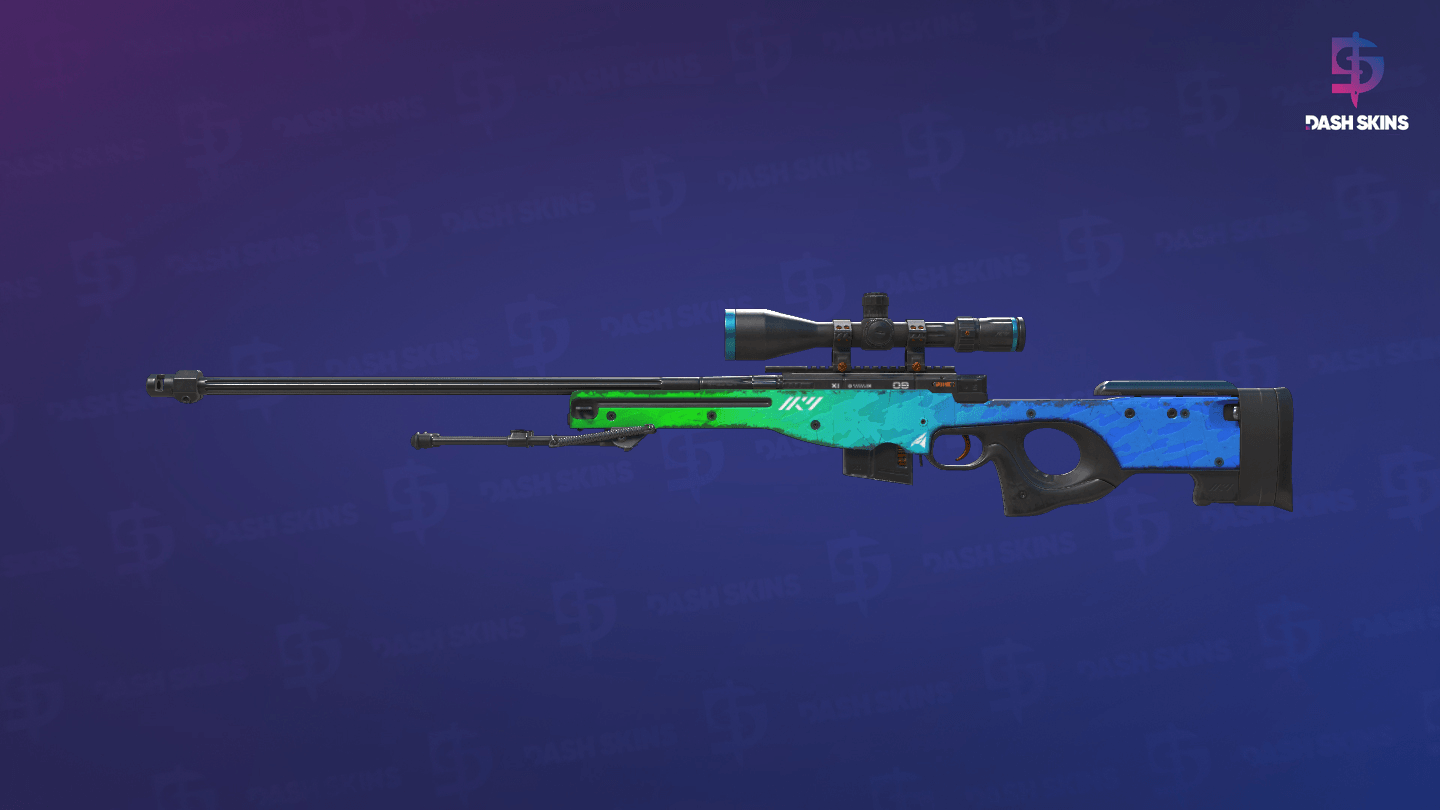 AWP | Ice Coaled (Field-Tested) Screenshot Playside