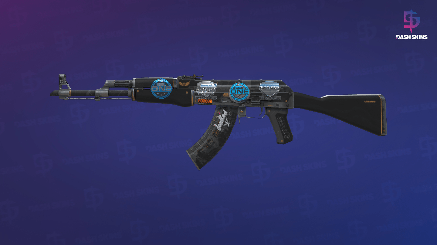 StatTrak™ AK-47 | Elite Build (Well-Worn) Screenshot Playside