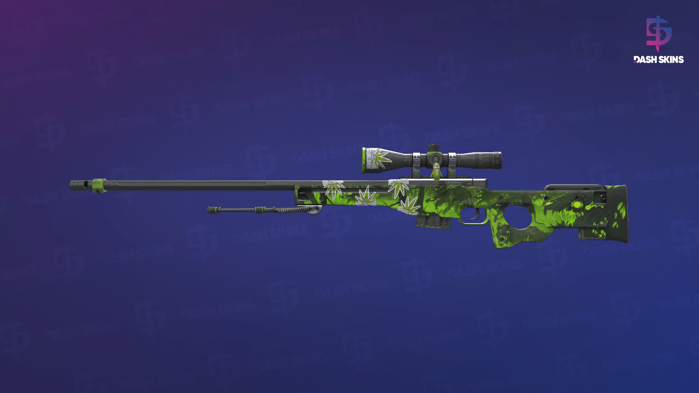 AWP | Containment Breach (Well-Worn) Screenshot Playside