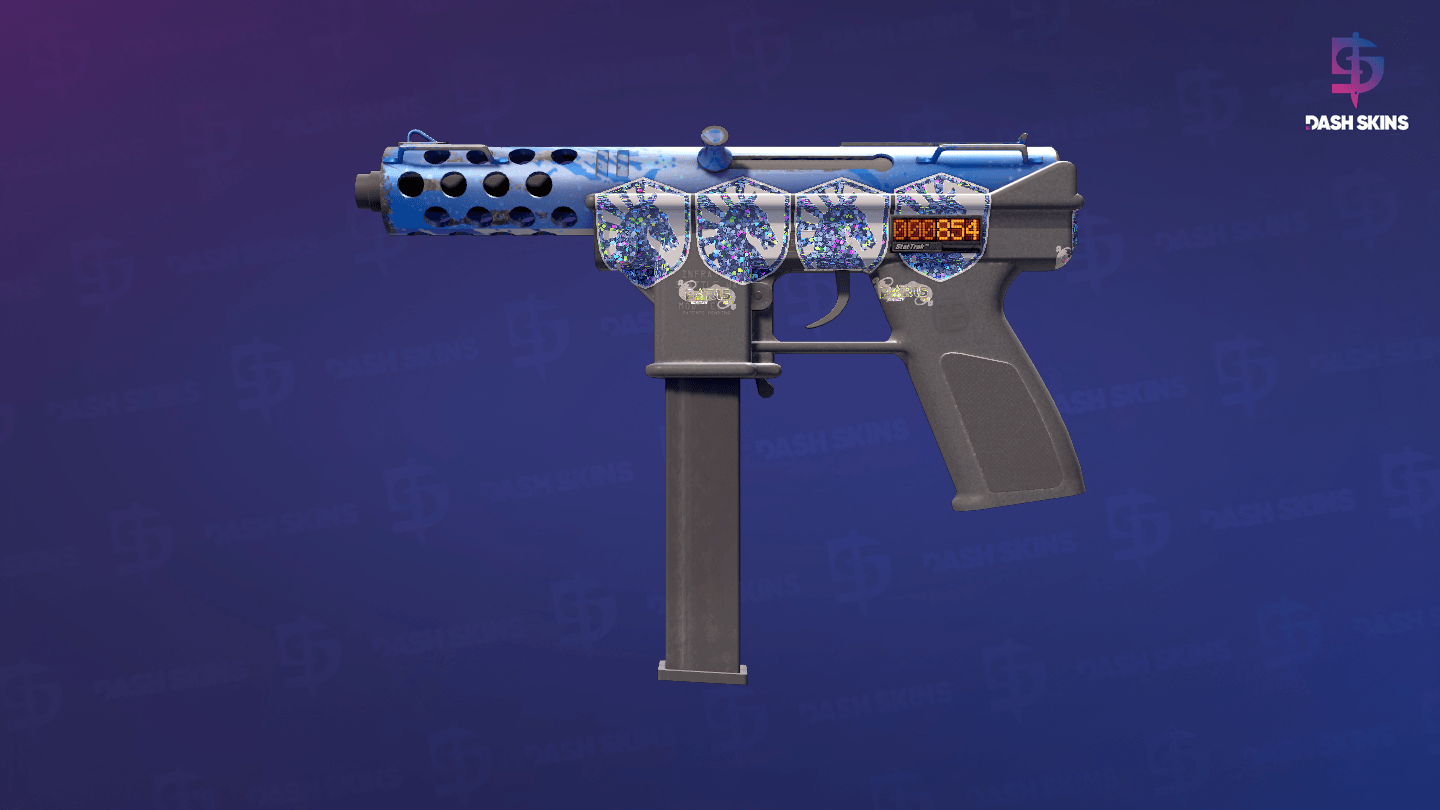 StatTrak™ Tec-9 | Ice Cap (Minimal Wear) Screenshot Playside