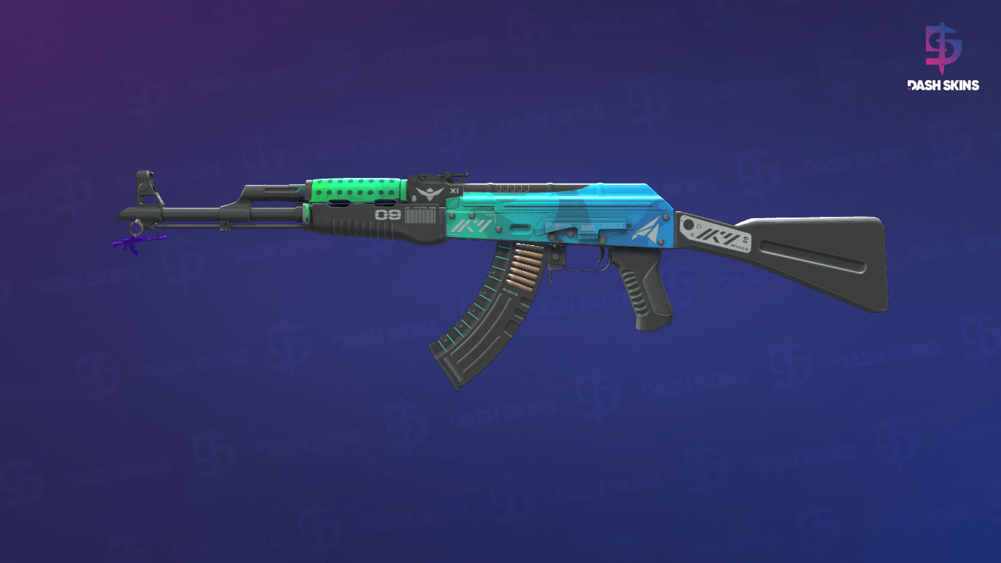 AK-47 | Ice Coaled (Factory New) Screenshot Playside