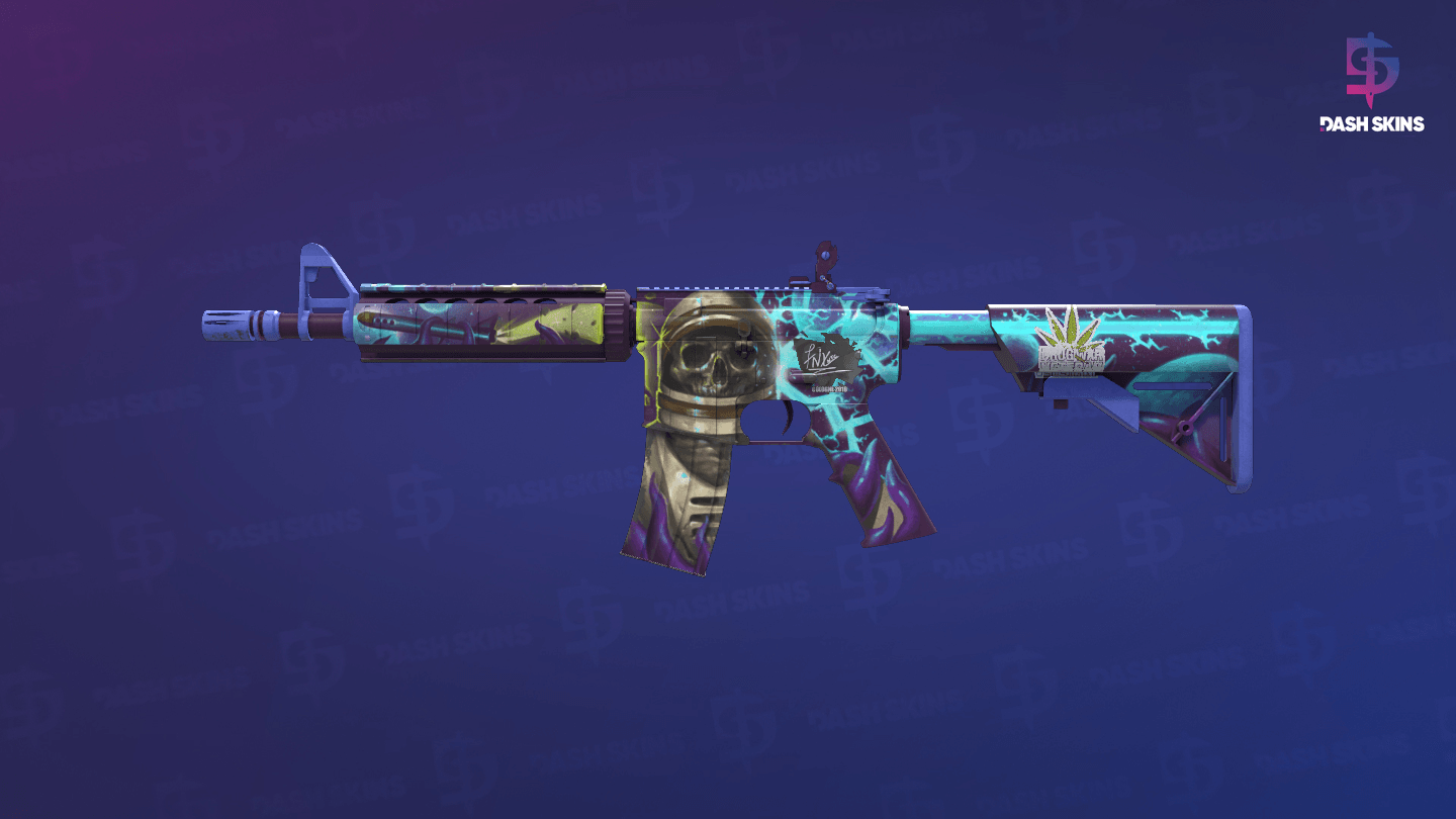 M4A4 | Desolate Space (Field-Tested) Screenshot Playside
