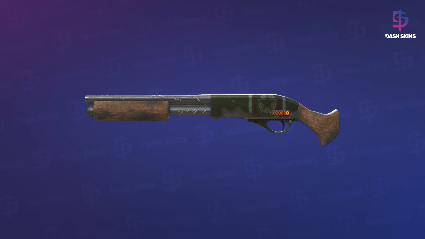 StatTrak™ Sawed-Off | Fubar (Well-Worn) Screenshot Playside