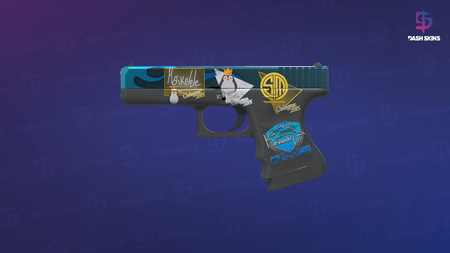 Glock-18 | Bunsen Burner (Minimal Wear) Screenshot Playside