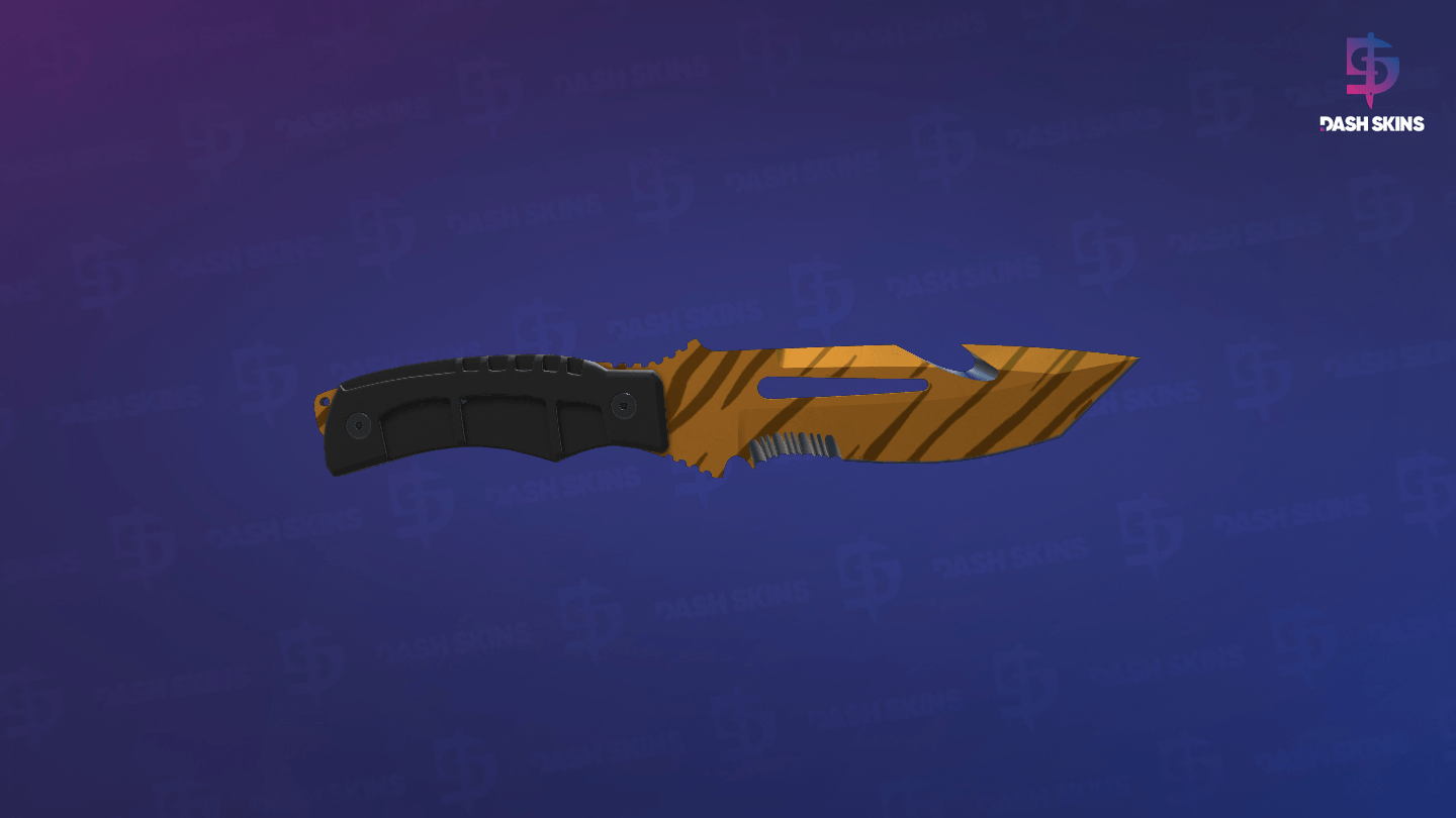 ★ Survival Knife | Tiger Tooth (Factory New) Screenshot Playside