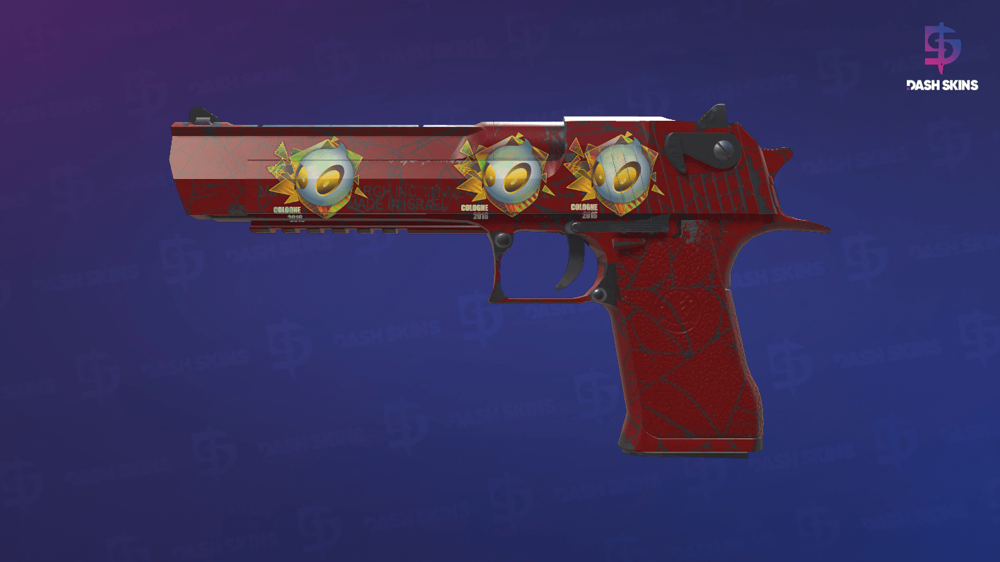 Desert Eagle | Crimson Web (Minimal Wear) Screenshot Playside