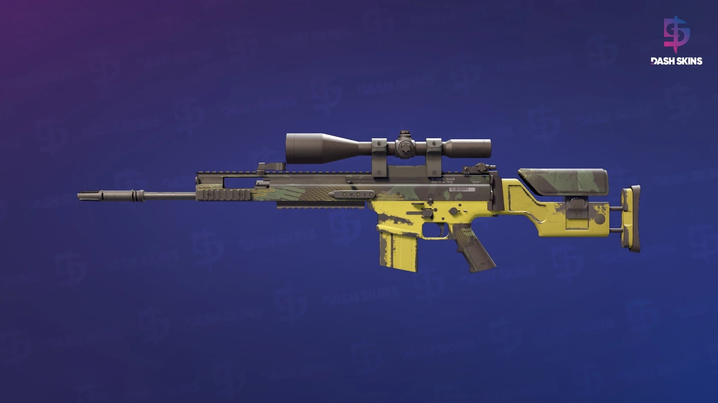 SCAR-20 | Jungle Slipstream (Field-Tested) Screenshot Playside