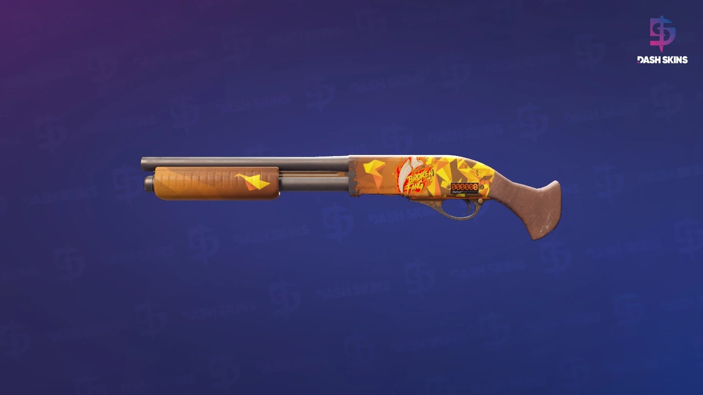 StatTrak™ Sawed-Off | Origami (Minimal Wear) Screenshot Playside