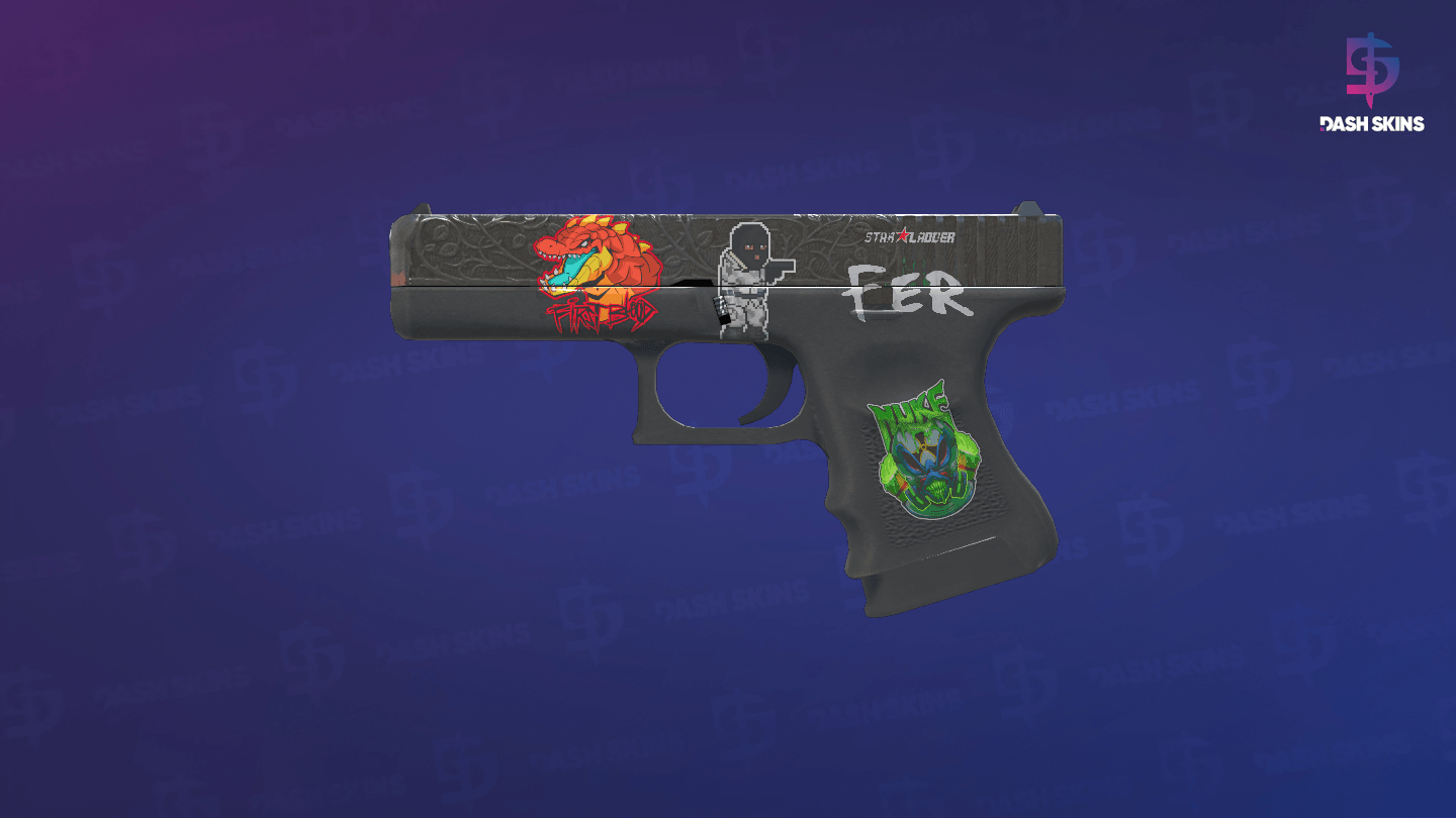 Glock-18 | Ironwork (Battle-Scarred) Screenshot Playside