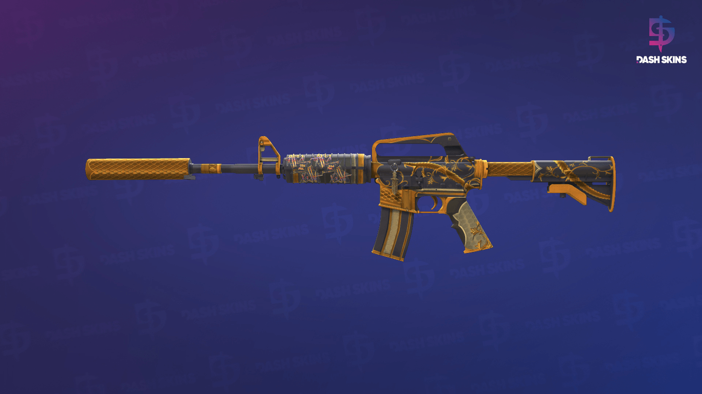 M4A1-S | Golden Coil (Field-Tested) Screenshot Playside