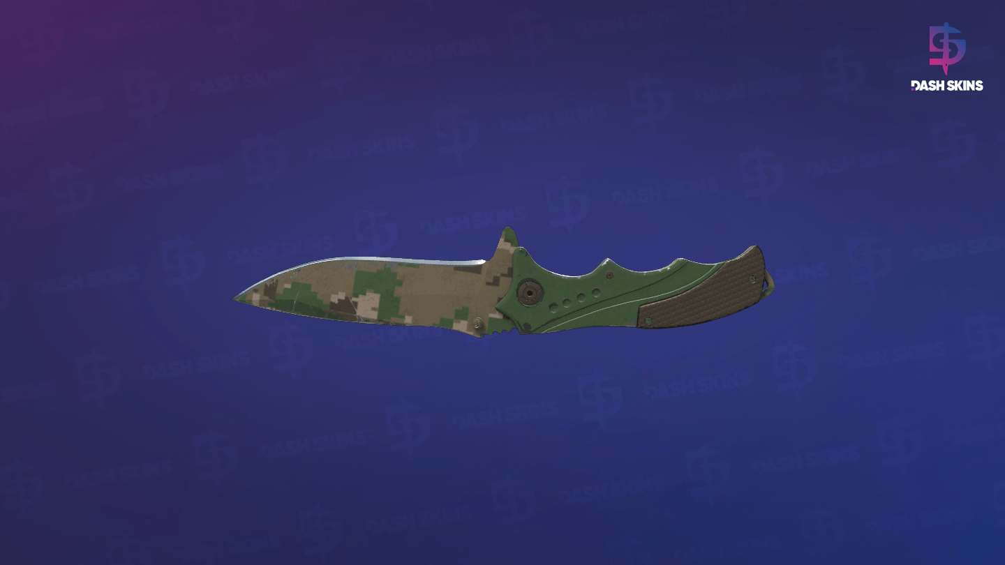 ★ Nomad Knife | Forest DDPAT (Well-Worn) Screenshot Playside