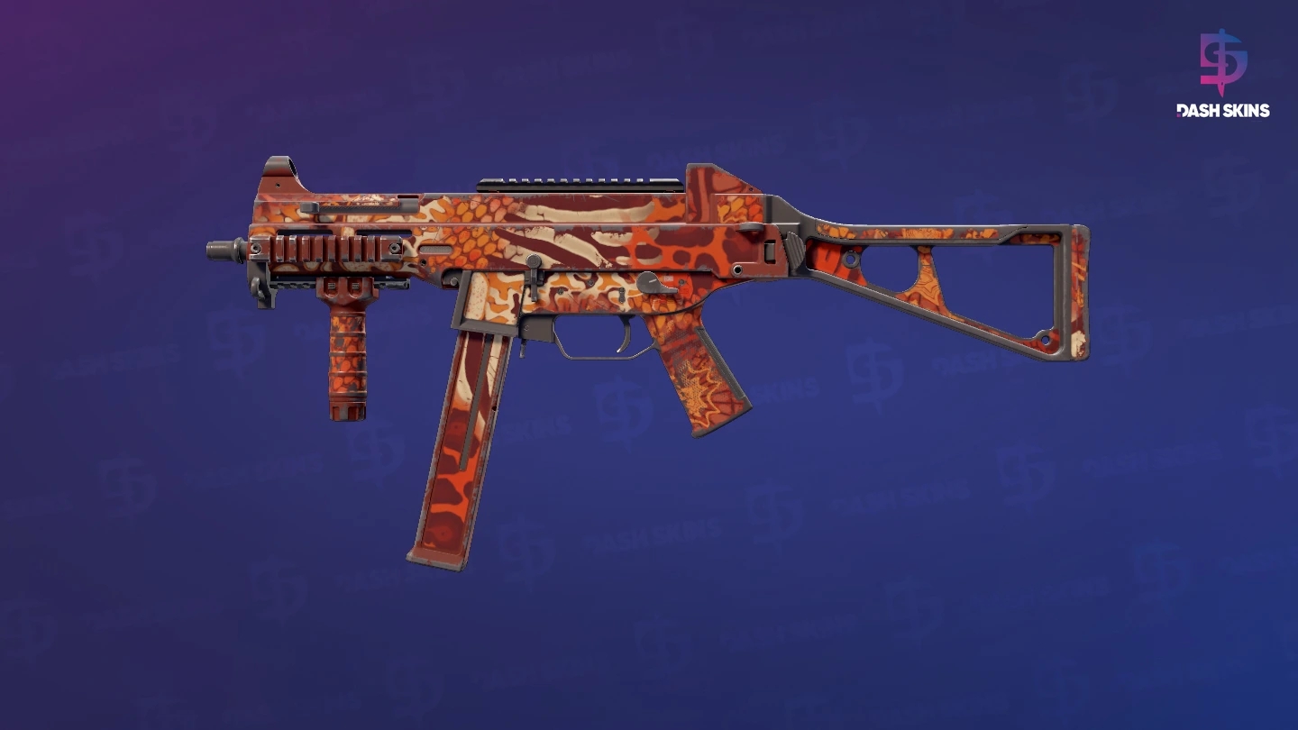 UMP-45 | Warm Blooded (Field-Tested) Screenshot Playside