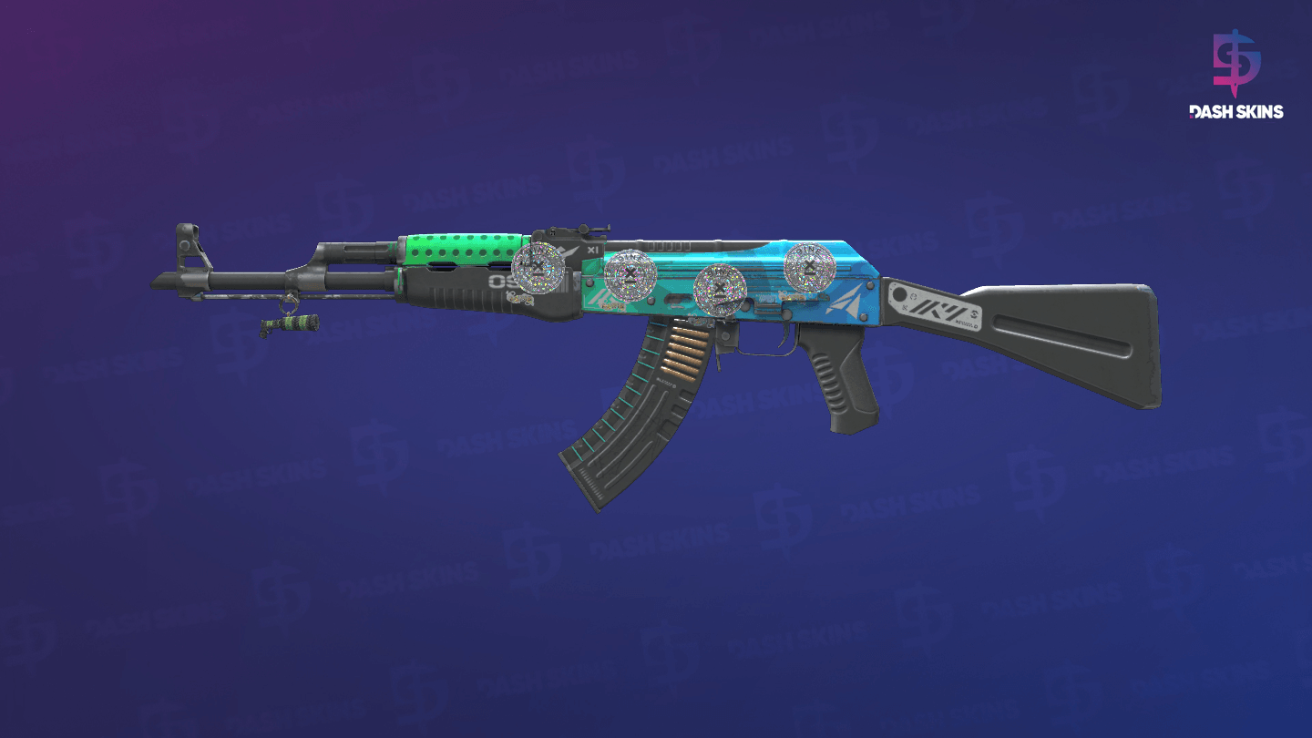 AK-47 | Ice Coaled (Field-Tested) Screenshot Playside