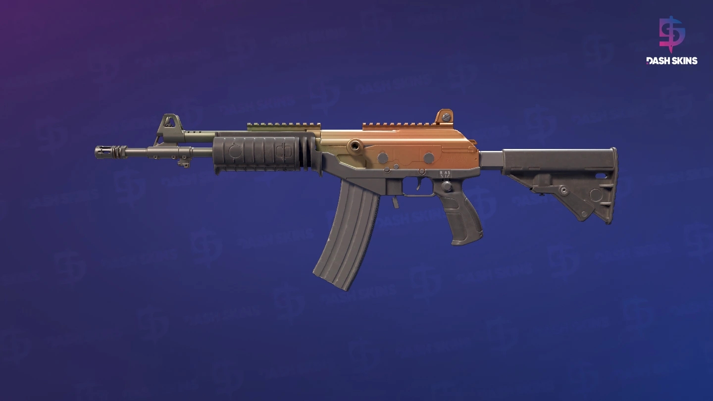 Souvenir Galil AR | Amber Fade (Minimal Wear) Screenshot Playside