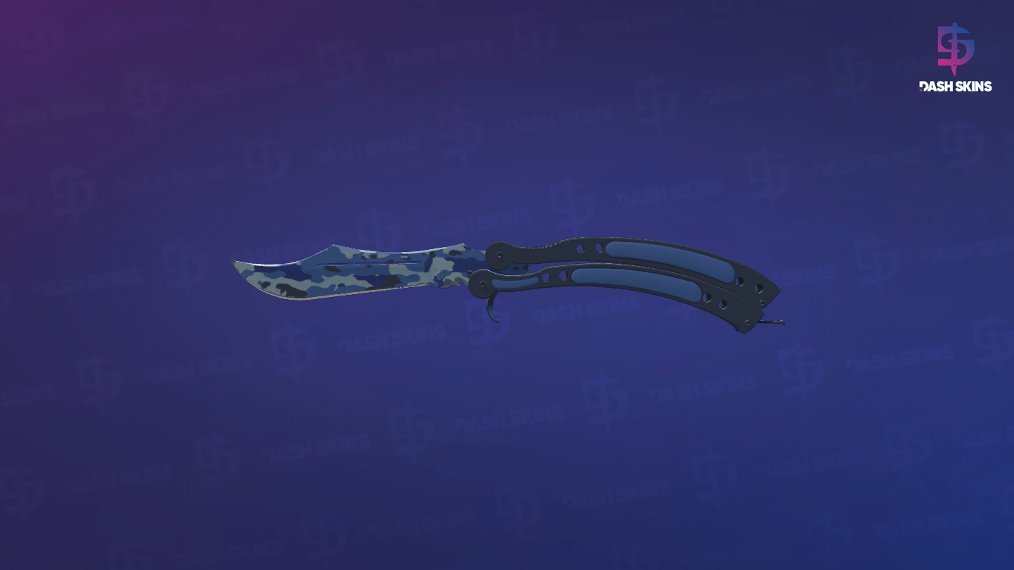 ★ Butterfly Knife | Bright Water (Minimal Wear) Screenshot Playside
