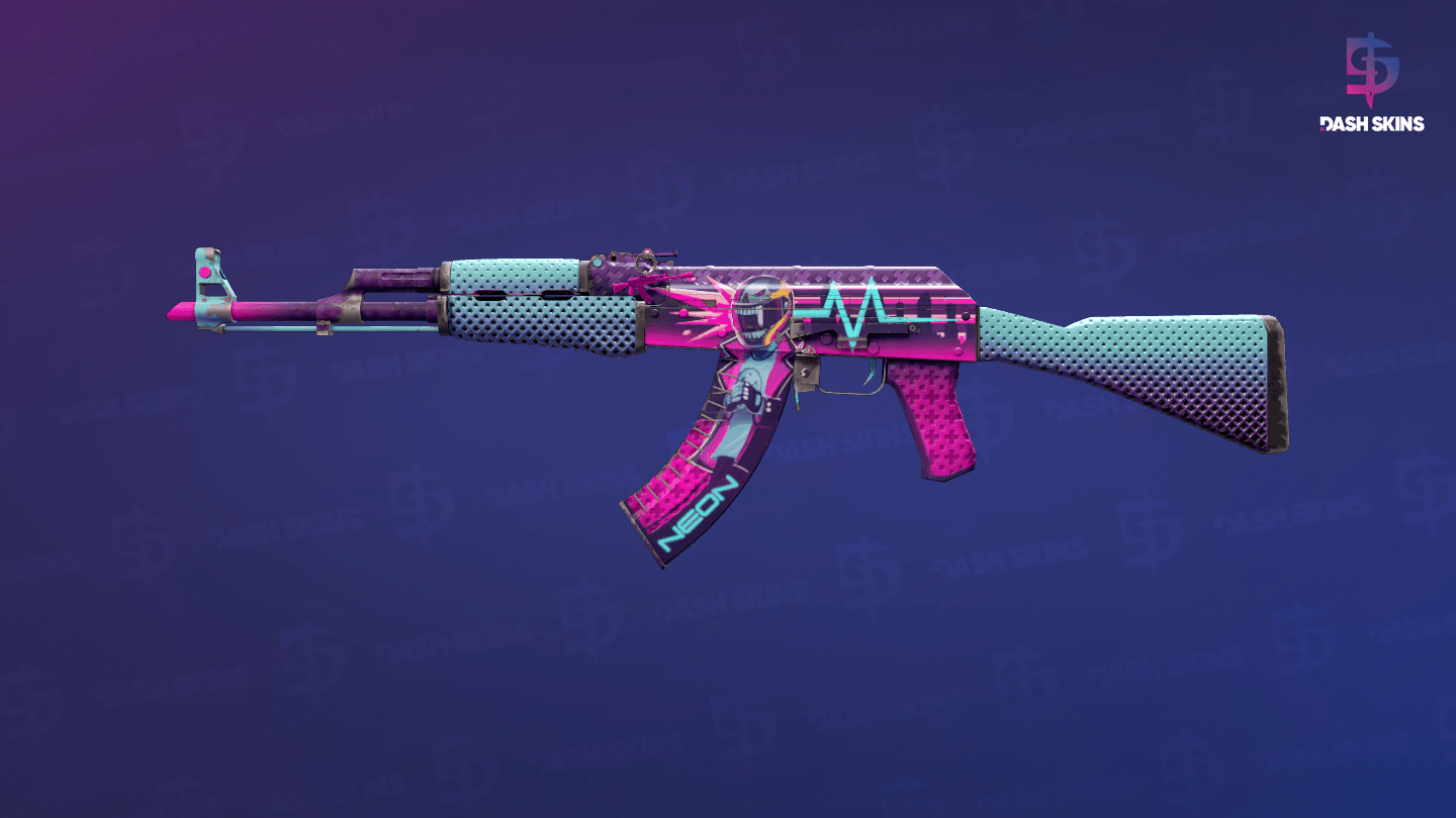 AK-47 | Neon Rider (Field-Tested) Screenshot Playside