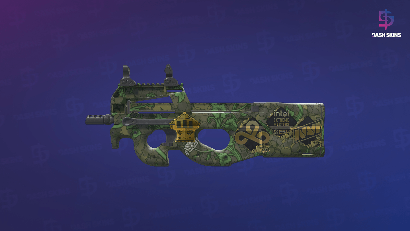 Souvenir P90 | Verdant Growth (Factory New) Screenshot Playside