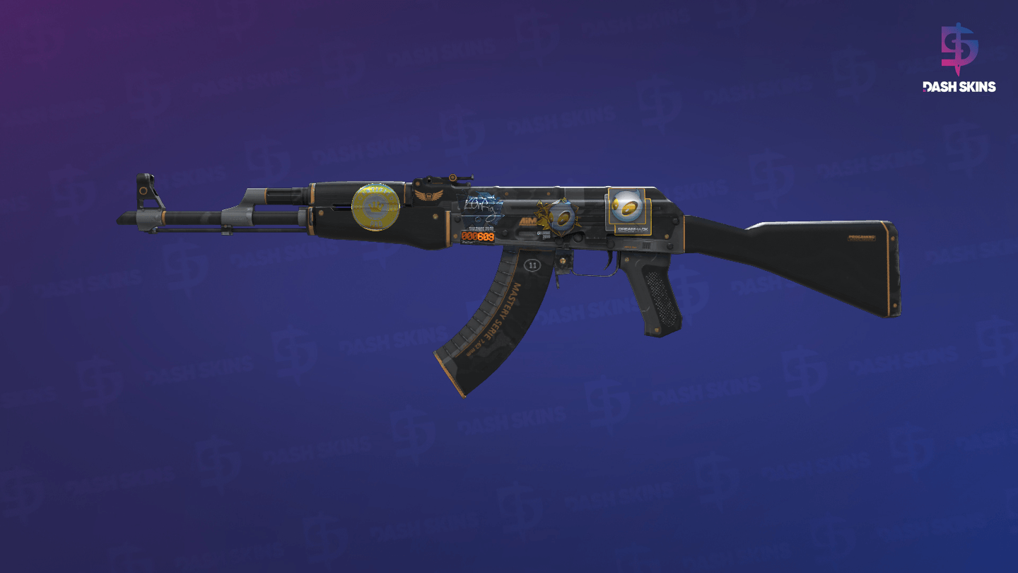 StatTrak™ AK-47 | Elite Build (Minimal Wear) Screenshot Playside