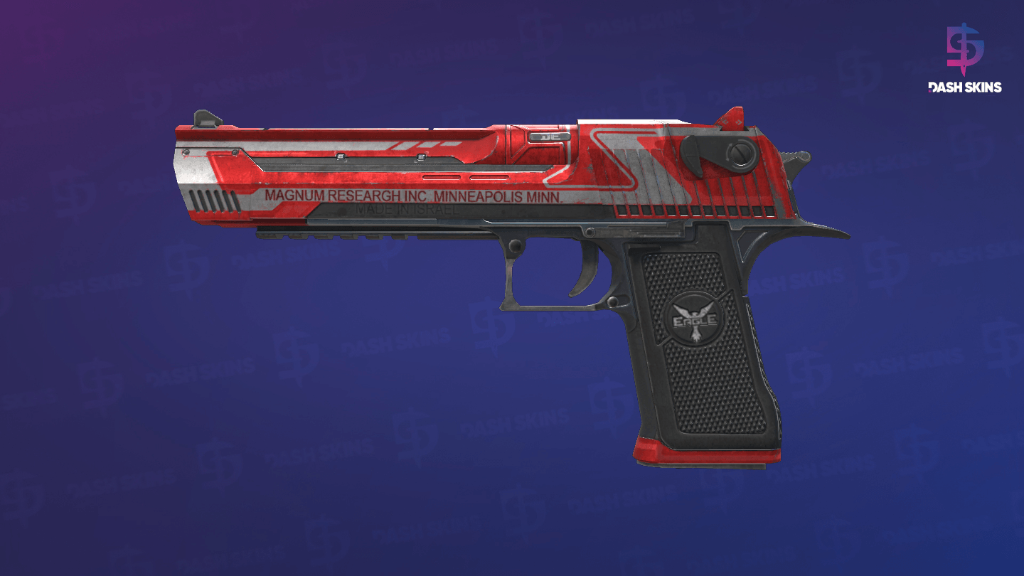 Desert Eagle | Code Red (Battle-Scarred) Screenshot Playside