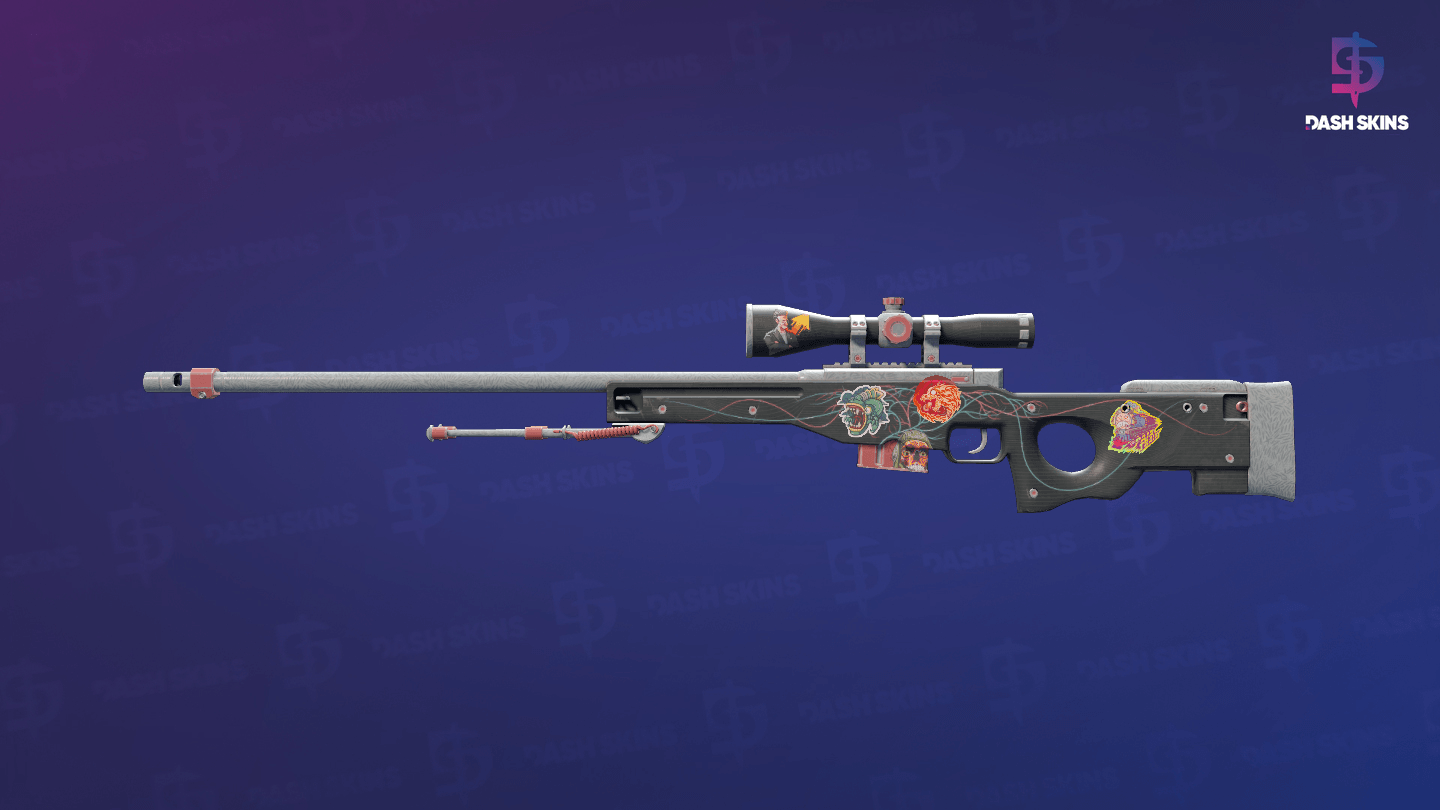 AWP | Capillary (Minimal Wear) Screenshot Playside
